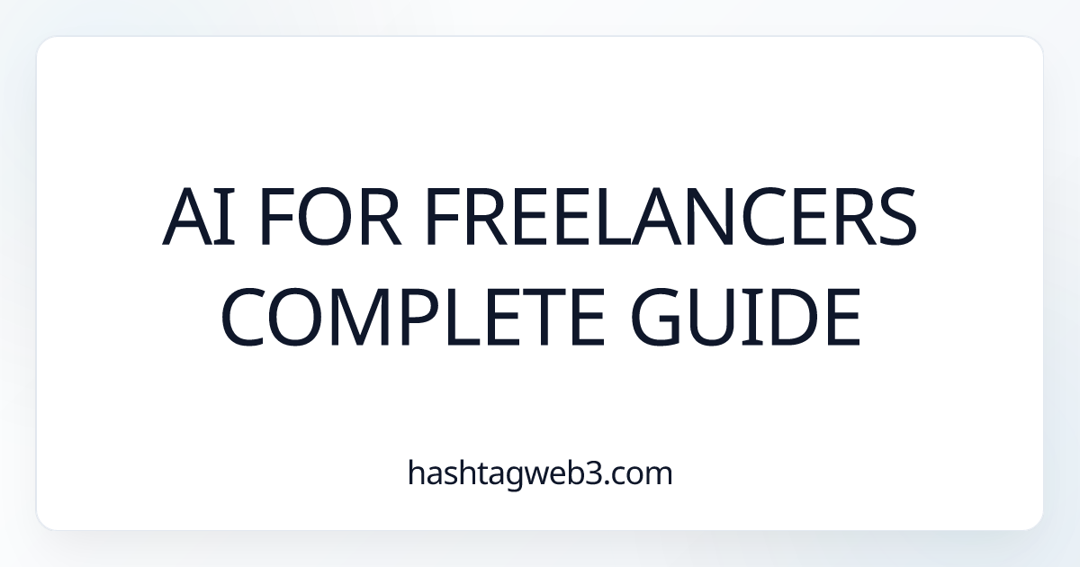 AI for Freelancers Complete Guide - Hashtag Web3