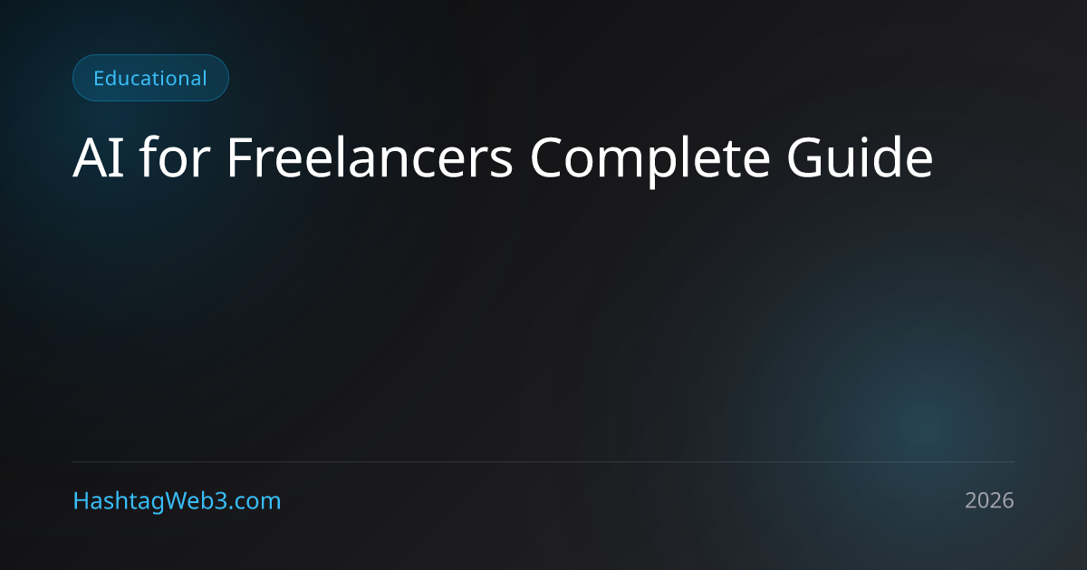 AI for Freelancers Complete Guide - Hashtag Web3