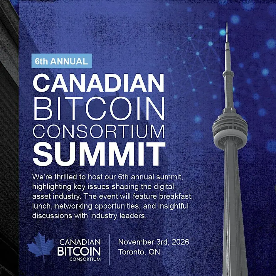 6th Annual Canadian Bitcoin Summit