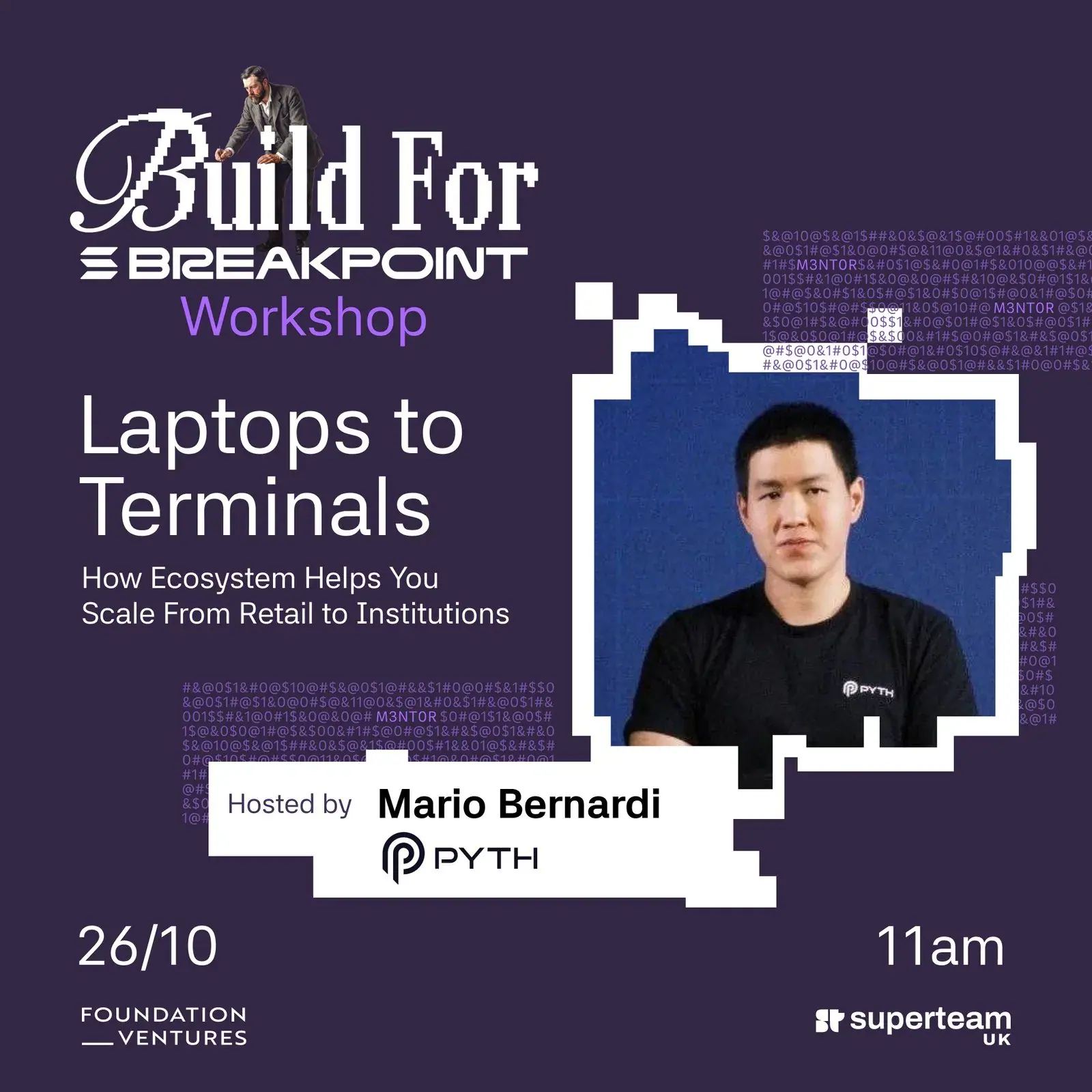 Build For Breakpoint: Laptops to Terminals - How Ecosystem Helps You Scale From Retail to Institutions