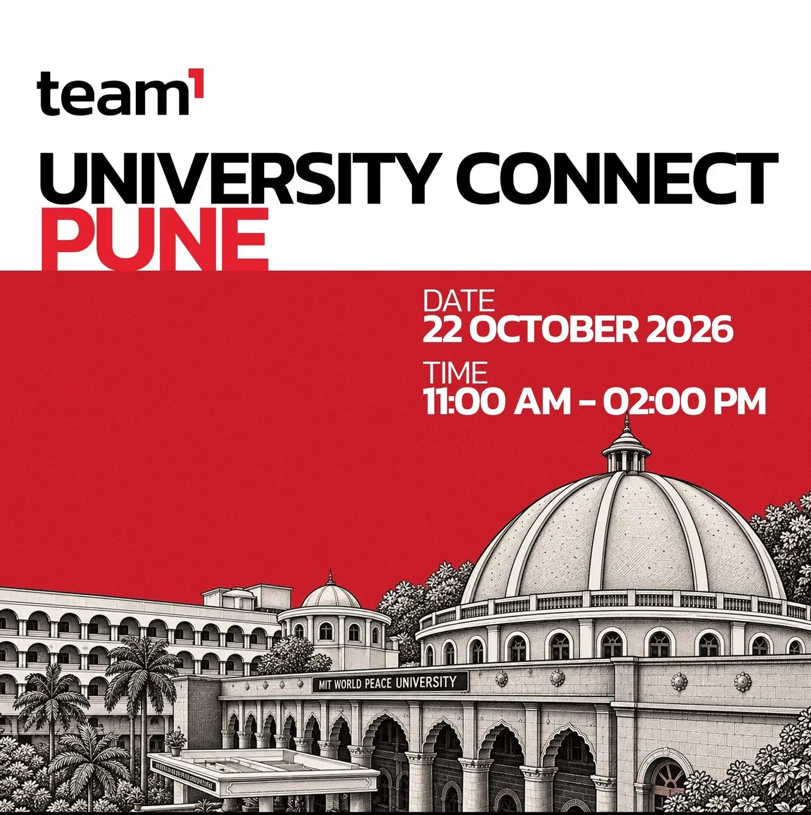 Team1 India University Workshop - MIT - WPU, Pune