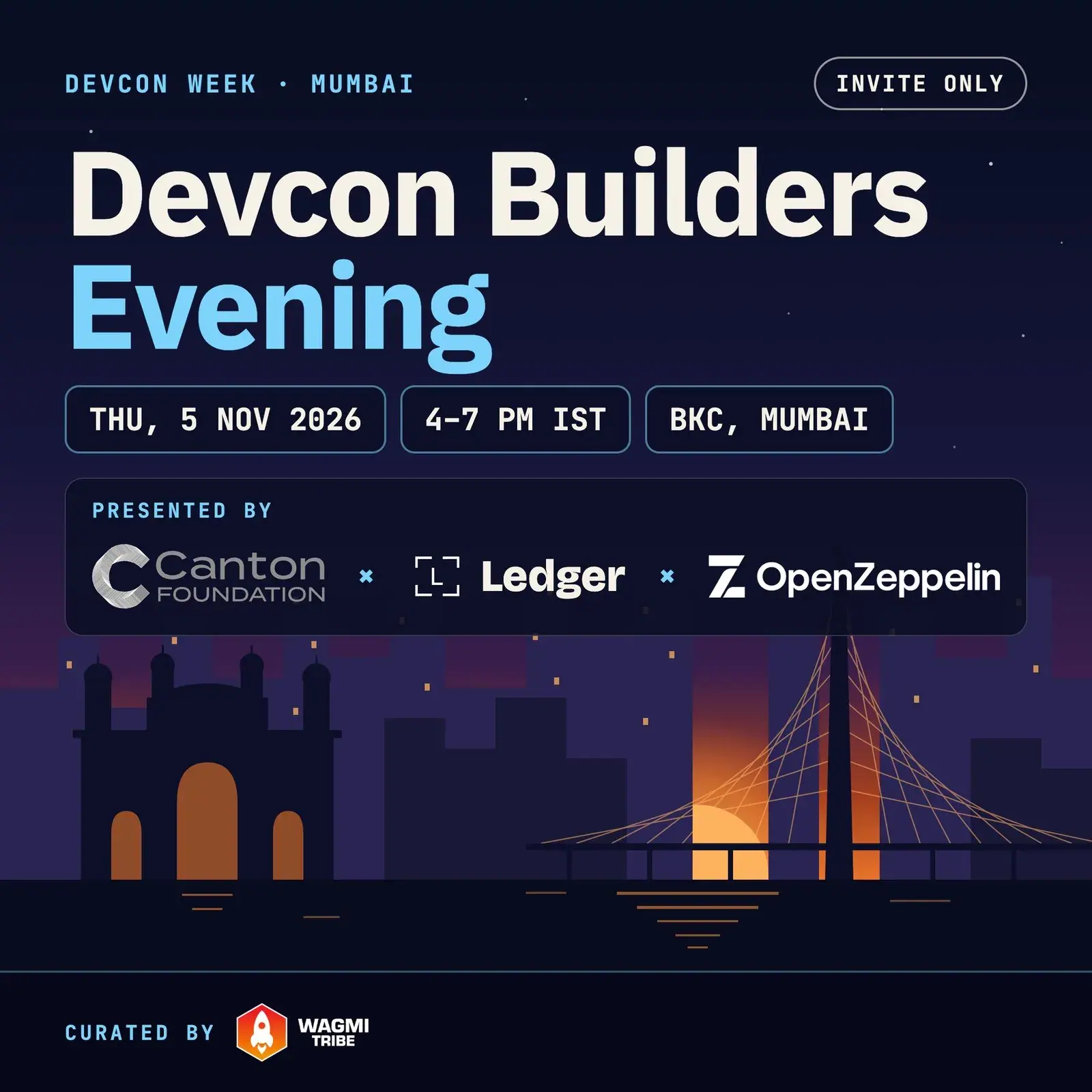 Devcon Builders Evening by Canton x Ledger x OpenZeppelin