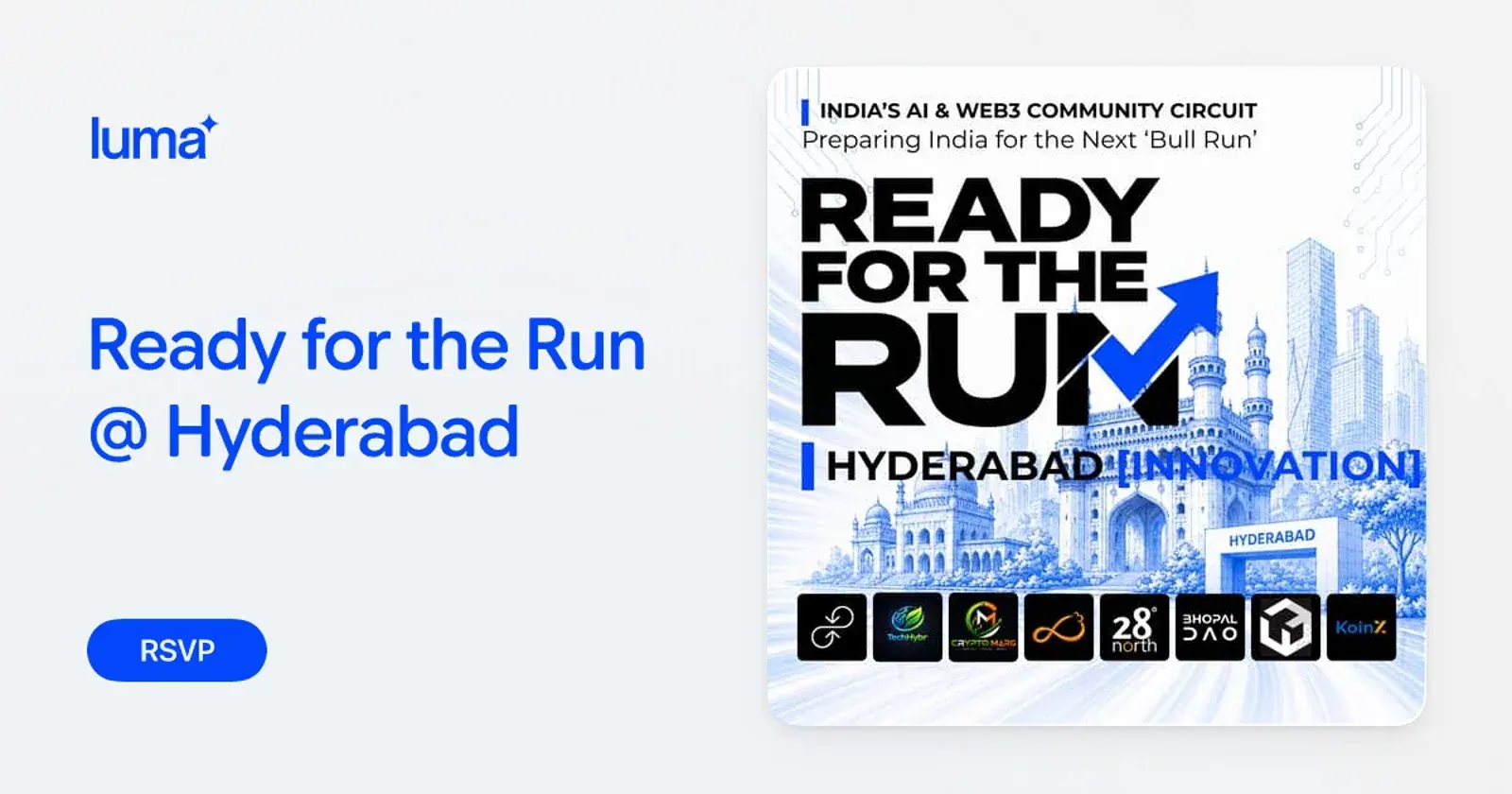 Ready for the Run @ Hyderabad