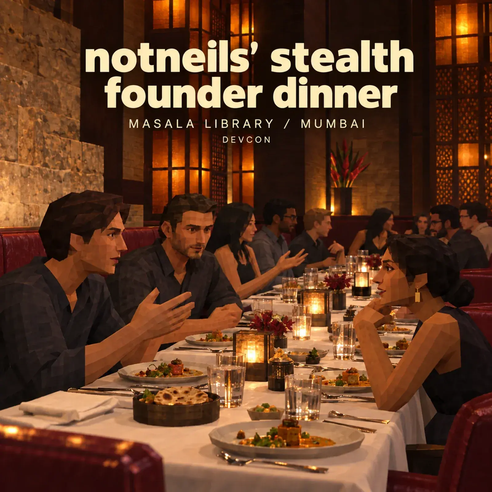 notneils' stealth founder dinner