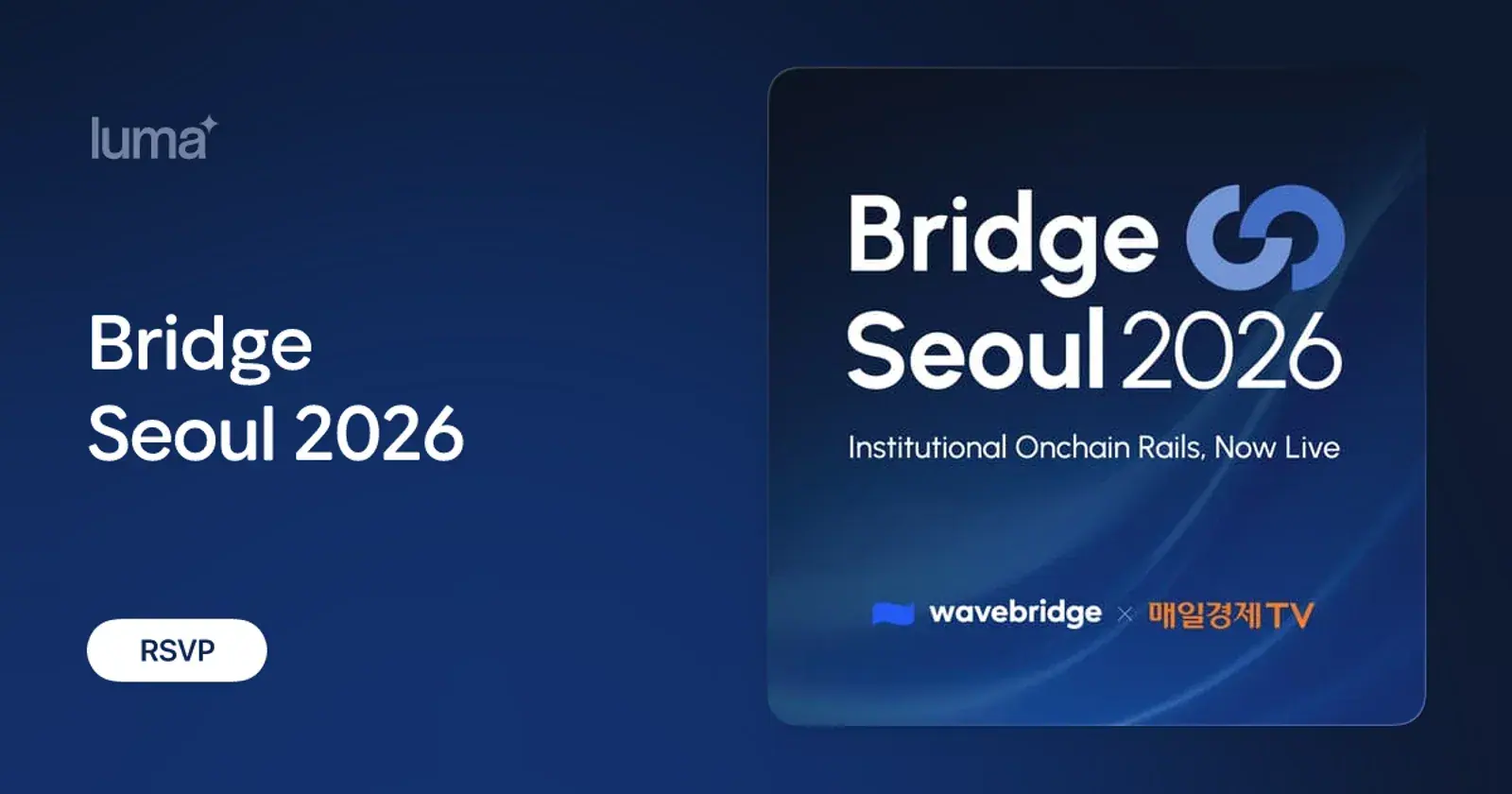 Bridge Seoul 2026