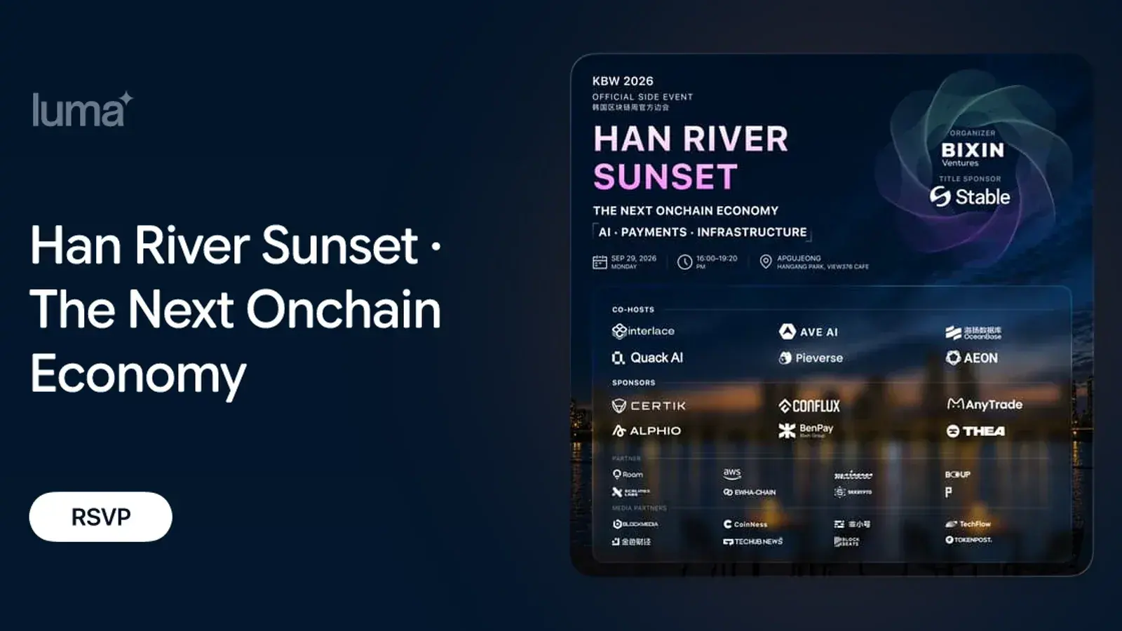 Han River Sunset - The Next Onchain Economy