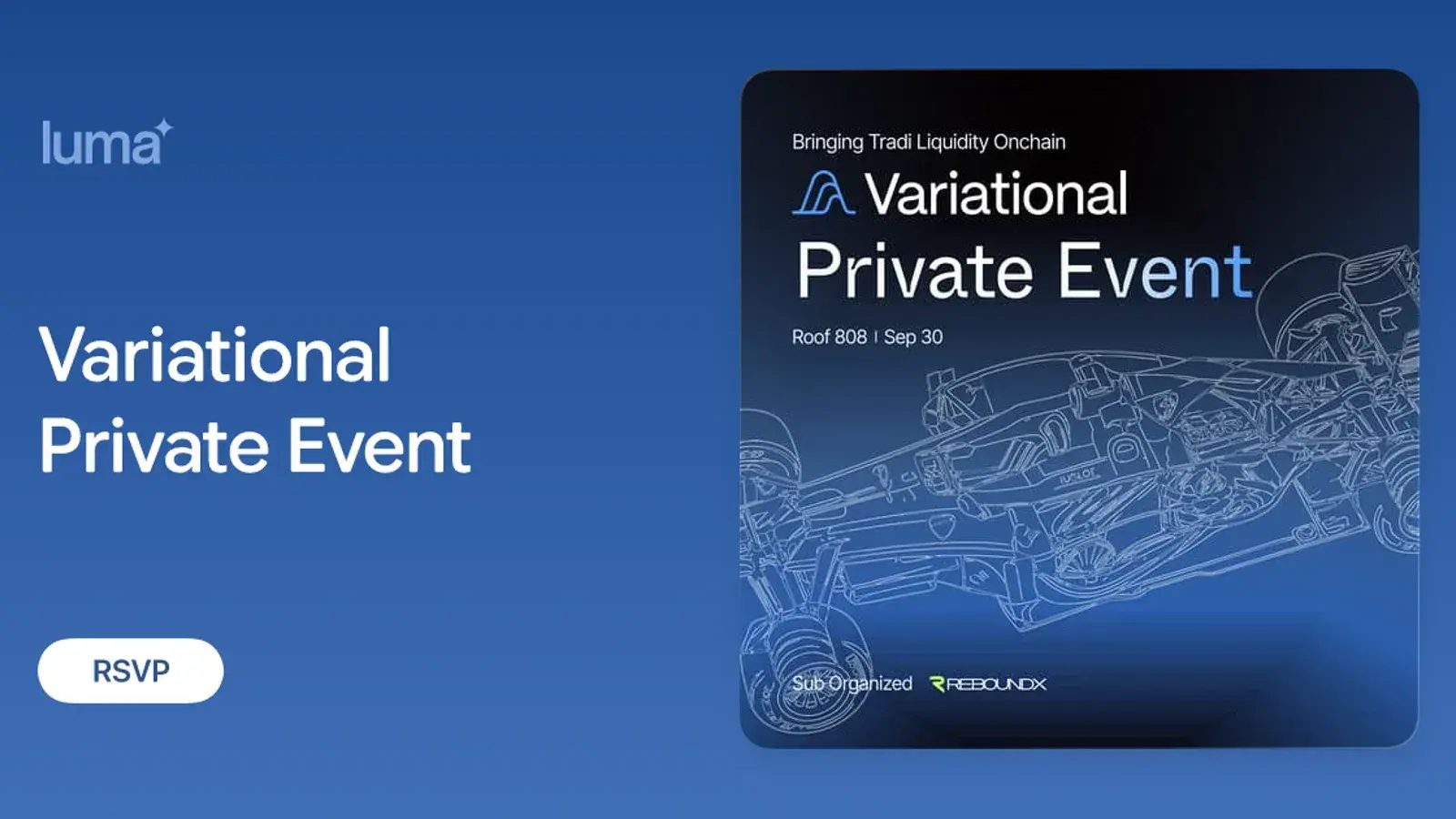 Variational Private Event