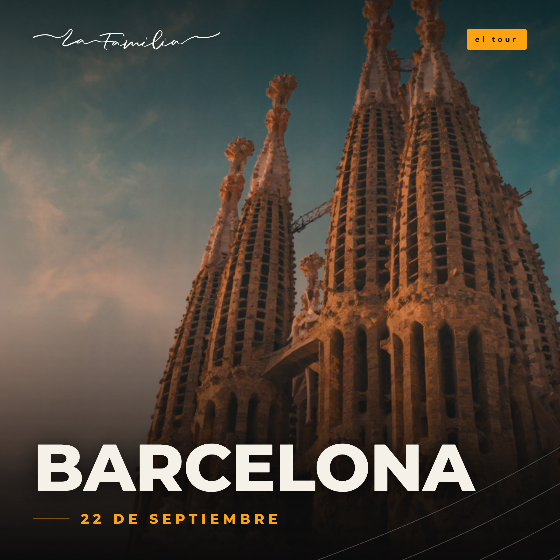 Tour Solana La Familia - Barcelona