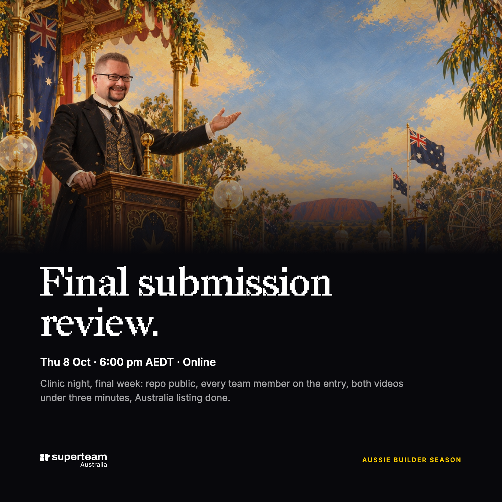 Final Submission Review Clinic