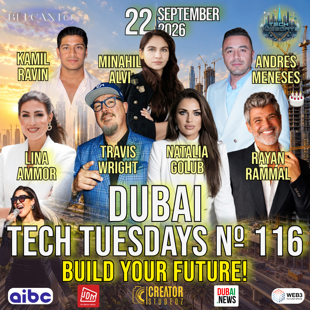 Dubai Tech Tuesdays No. 116 - Build Your Future Edition + Andres Meneses Birthday!