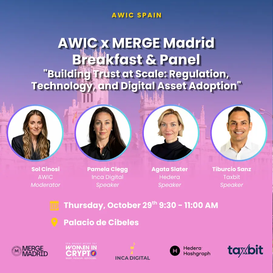 AWIC x MERGE Madrid: Breakfast, Panel & Networking