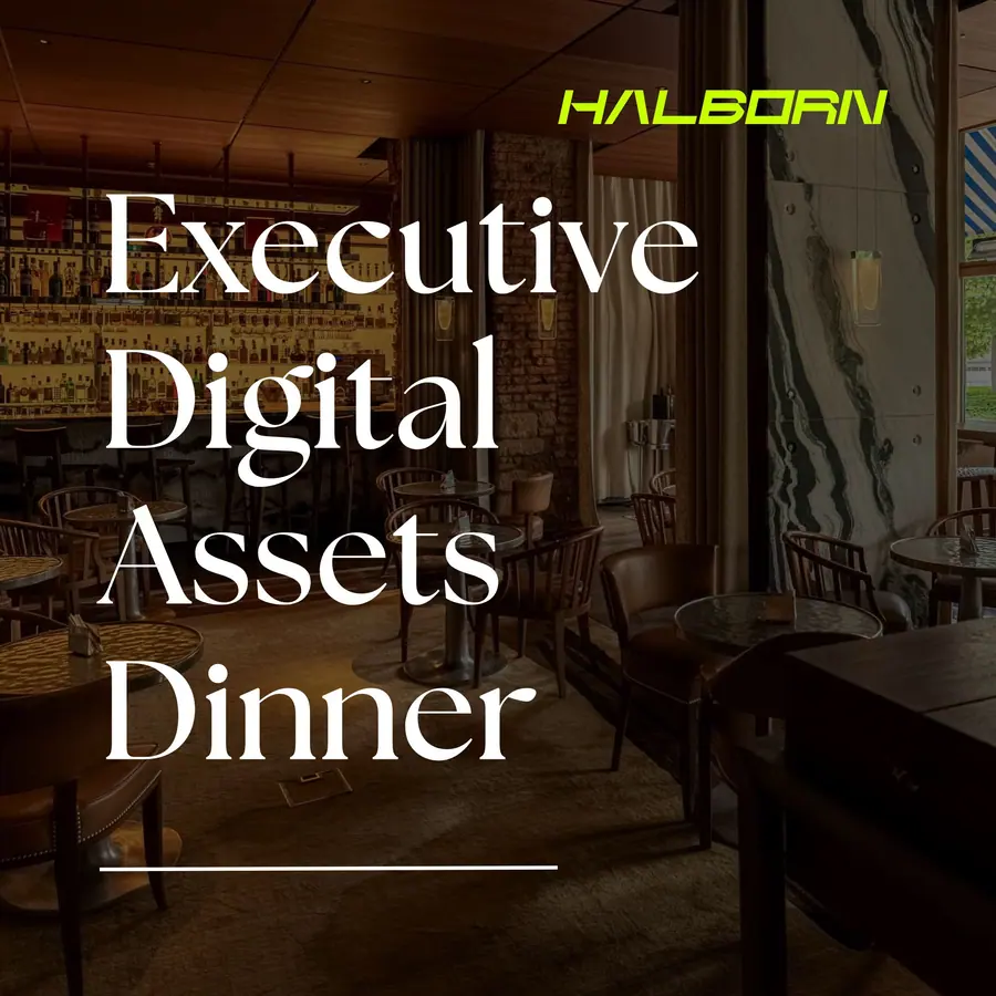 Executive Digital Assets Dinner @ CV Summit