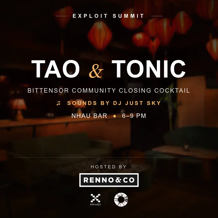 TAO & Tonic: Closing Cocktail