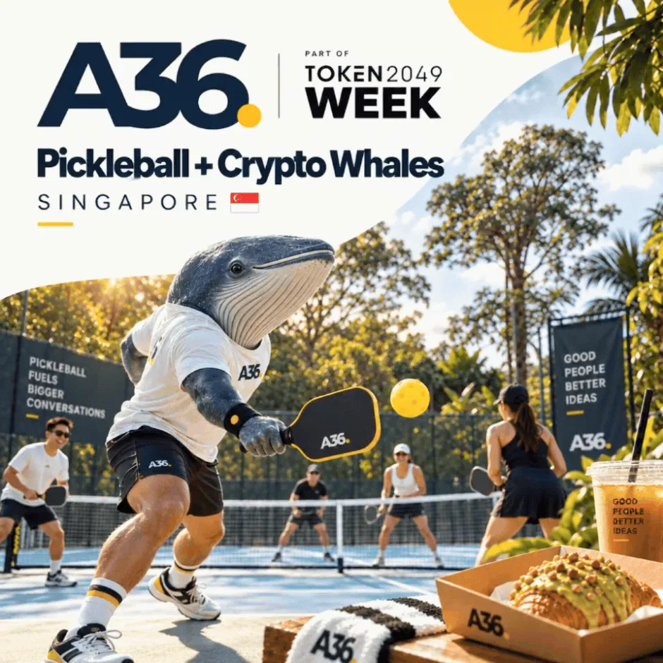 Pickleball + Crypto Whales 🇸🇬