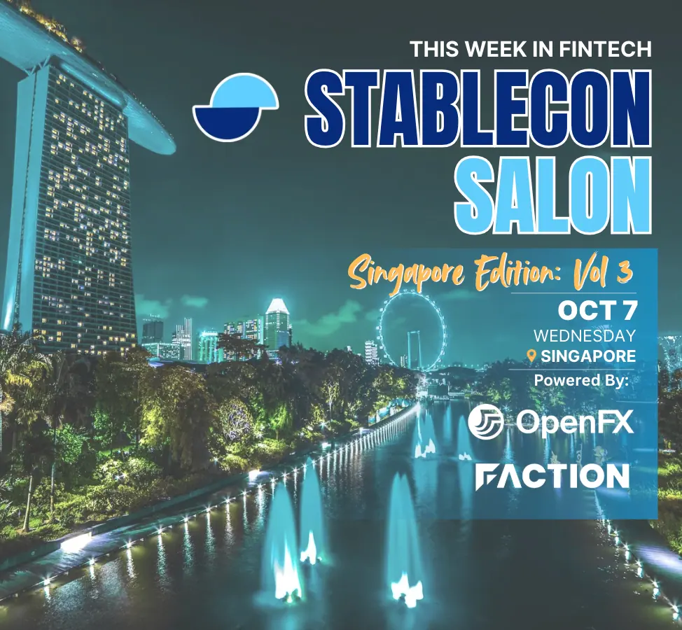 Stablecon Salon Happy Hour: Singapore vol 3
