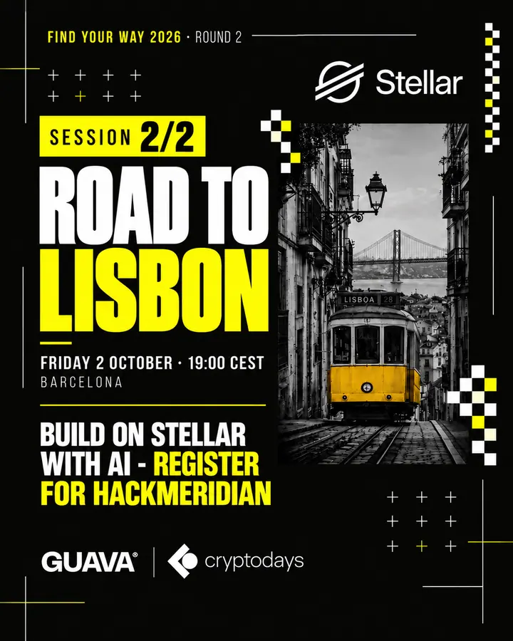 Stellar Barcelona Builders Evening x CryptoDays | Road to Lisbon - Build Session & HackMeridian Prep
