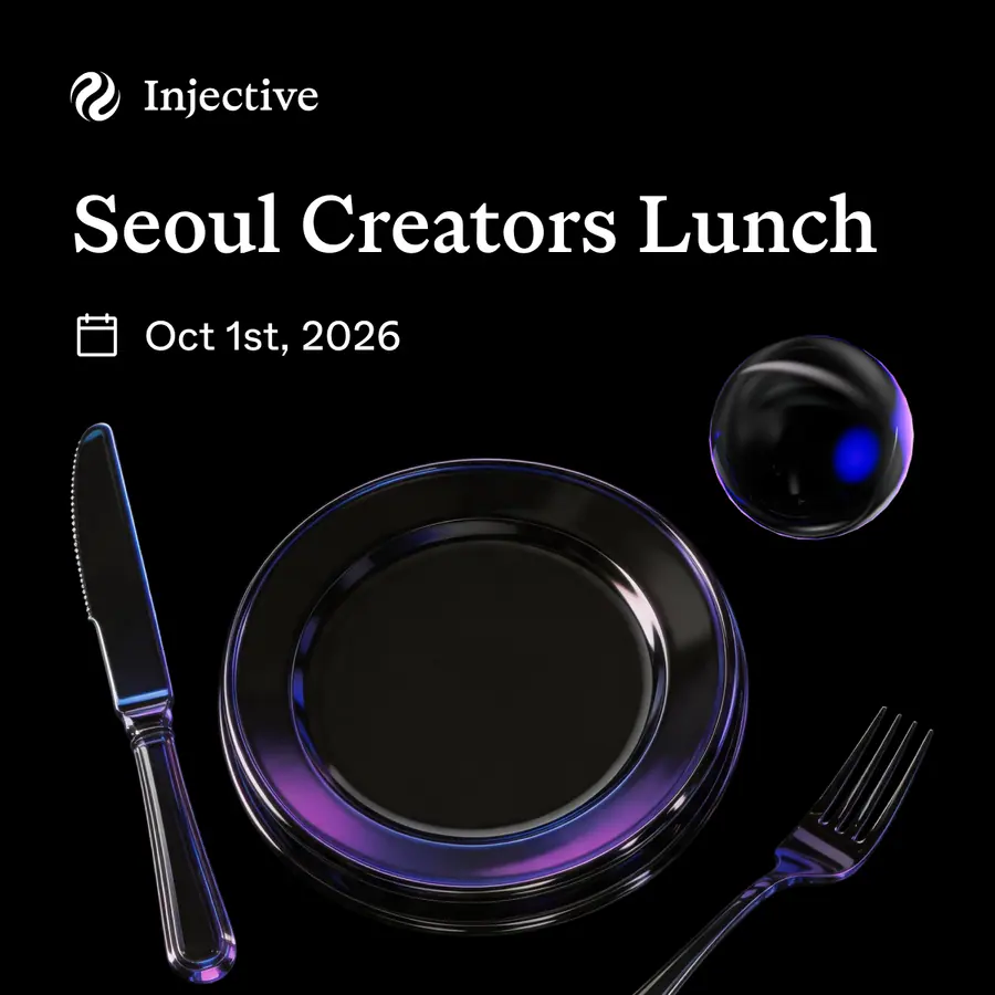Seoul Creators Lunch: Injective