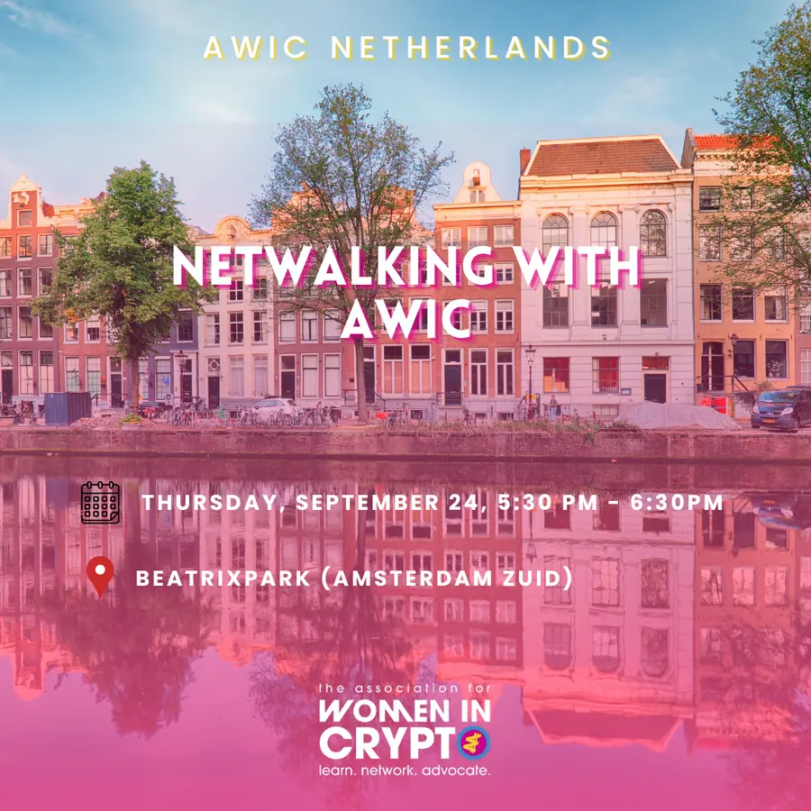 AWIC Amsterdam Netwalking: Goodbye, Summer!