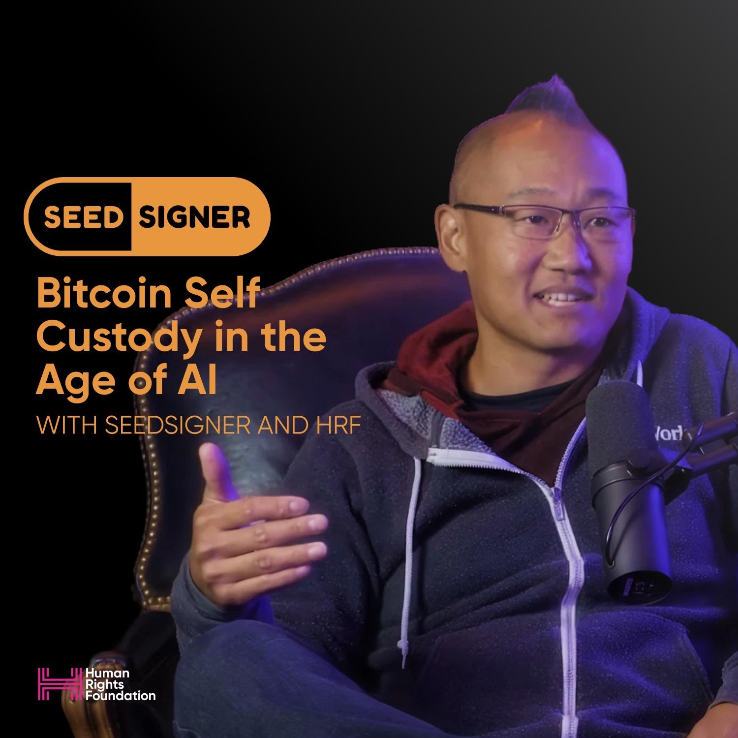 Bitcoin Self Custody in the Age of AI w/ SeedSigner & HRF | PubKey NYC