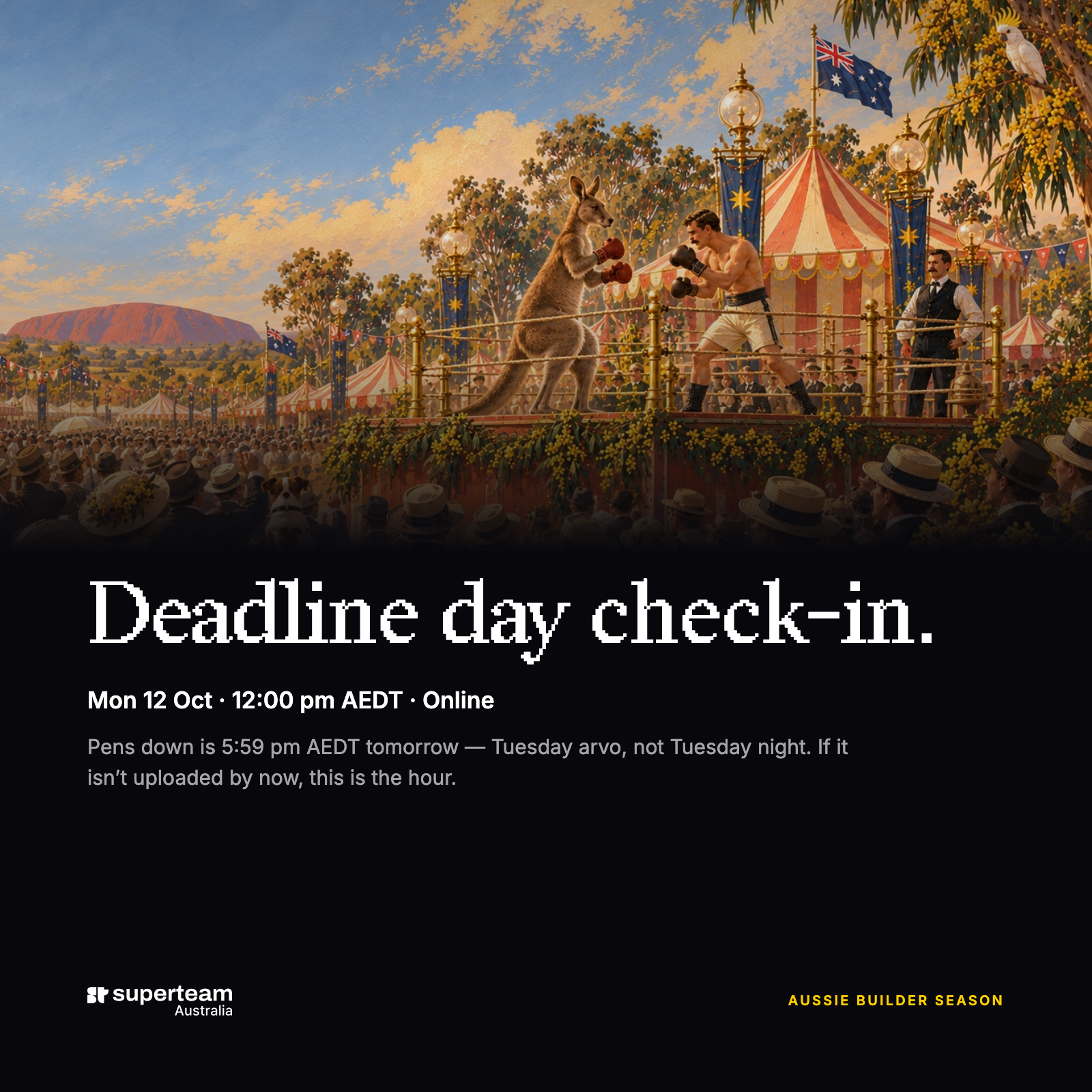 Deadline Day Check-in