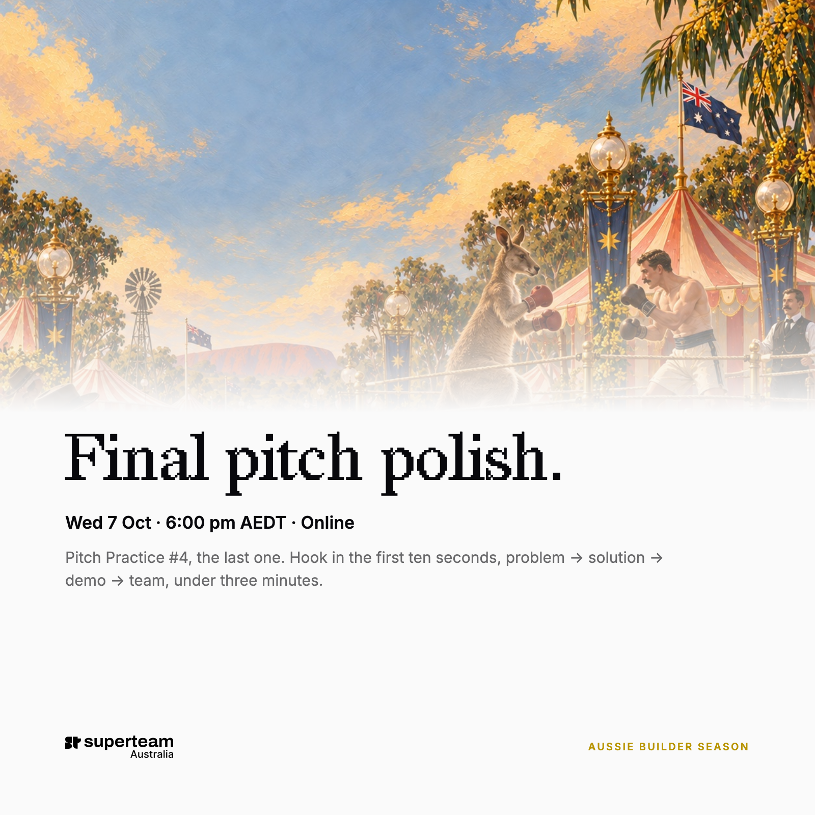 Final Pitch Polish - Pitch Practice #4