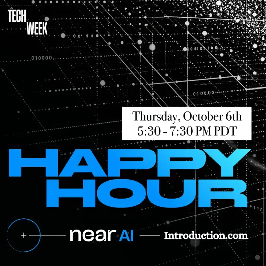 NEAR x Introduction.com Happy Hour @ a16z SF Tech Week
