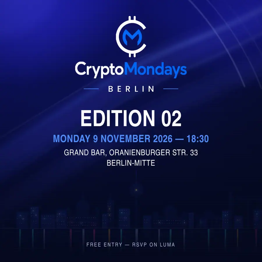 CryptoMondays Berlin - Edition #2