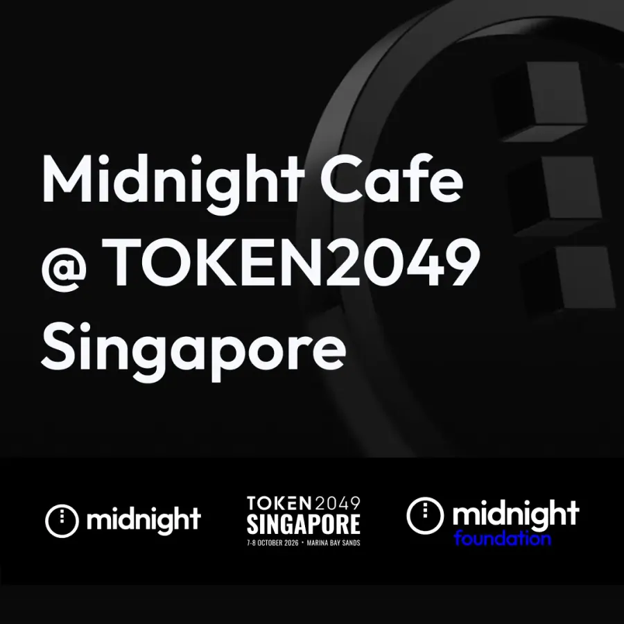 Midnight Cafe with Midnight @ TOKEN2049 Singapore
