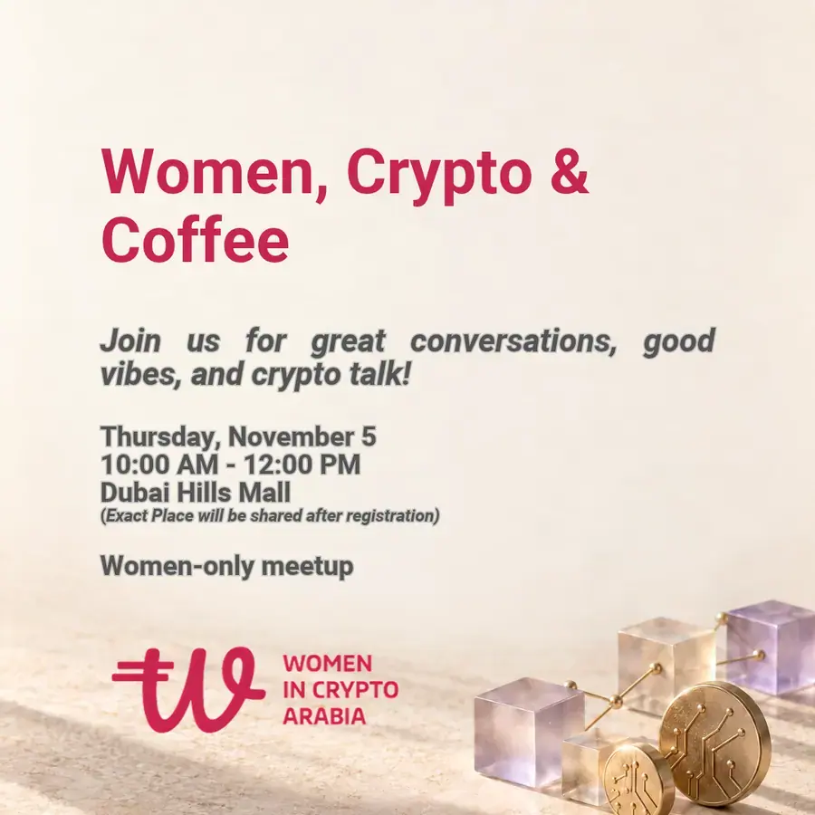 Crypto Morning Meetup, Women in Crypto Arabia
