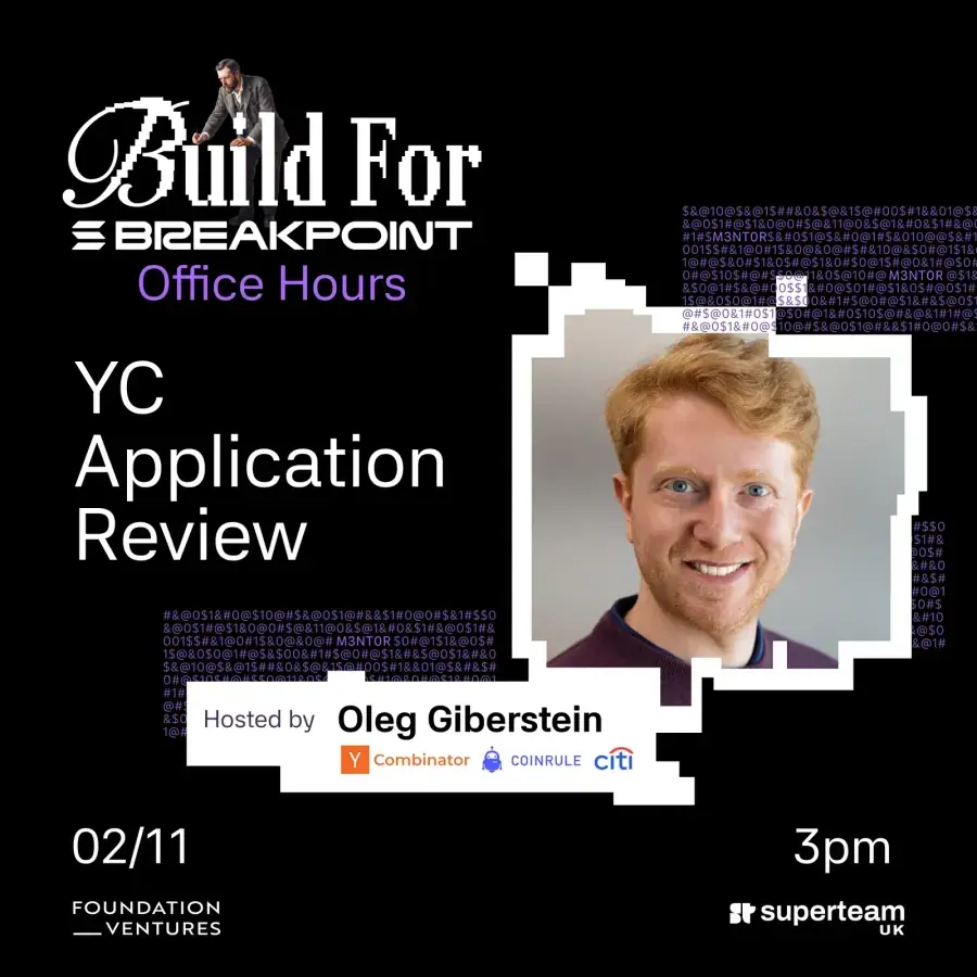 Build For Breakpoint: YC Application Reviews