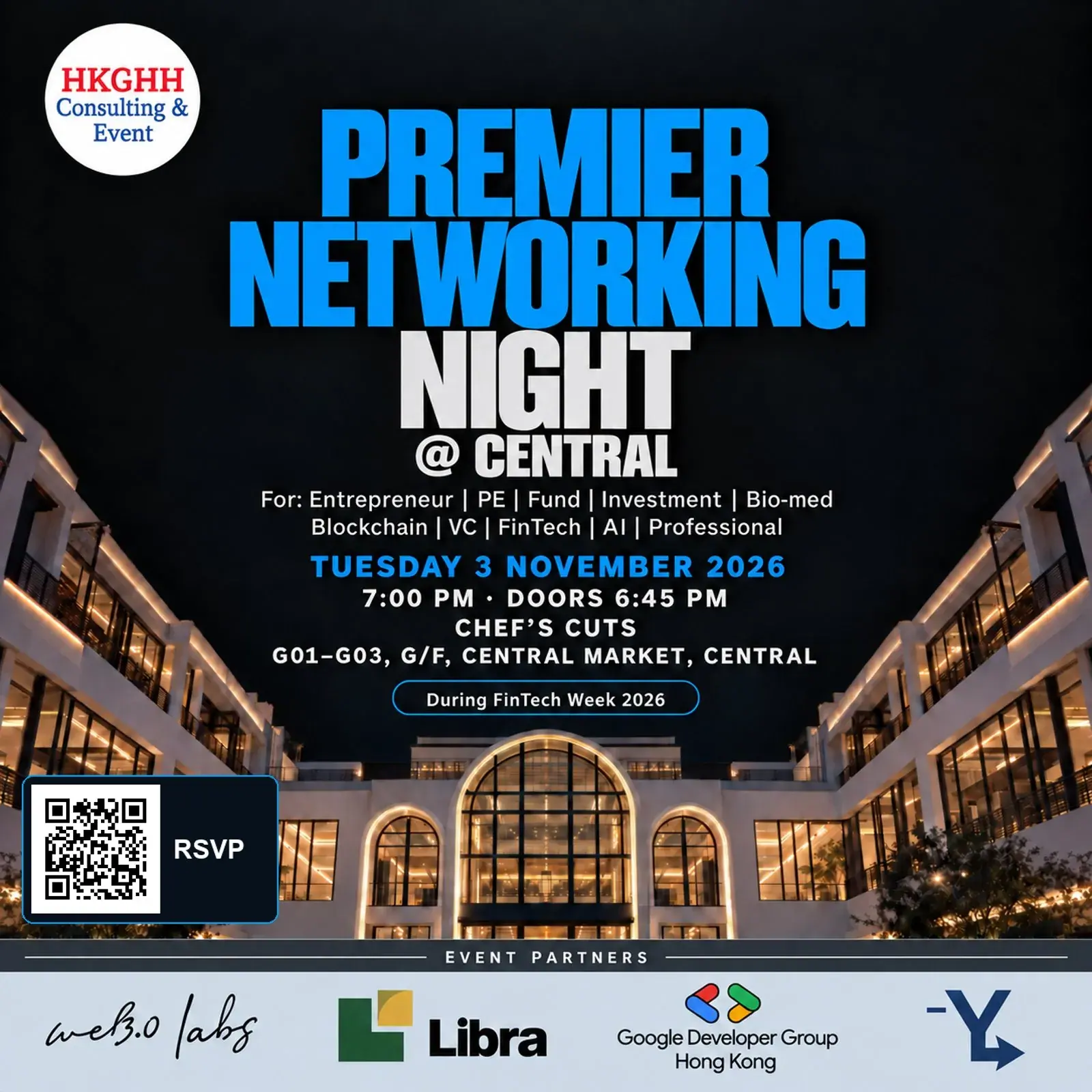 HKGHH Networking Night: Hong Kong FinTech Week Side Event