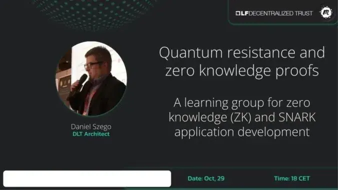 ZK Learning Group: Quantum resistance and ZKP