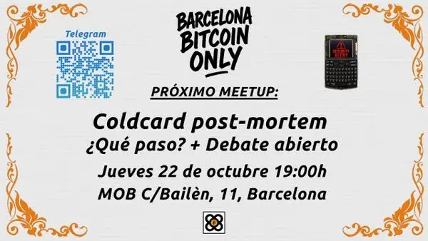 Coldcard post-mortem: ¿Qué pasó? + Debate abierto