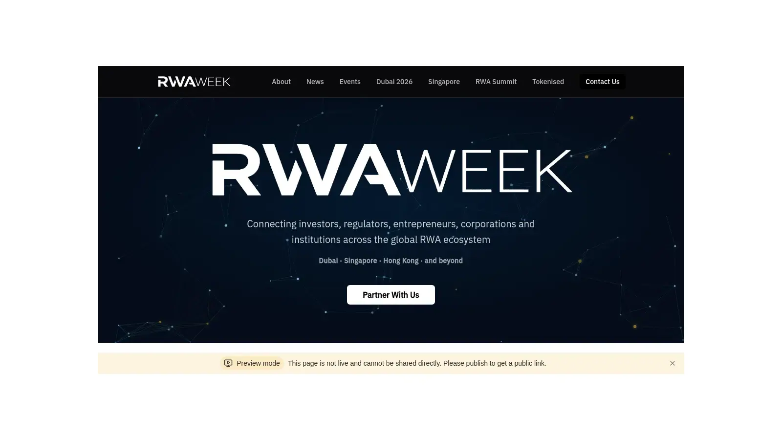 RWA Week 2026