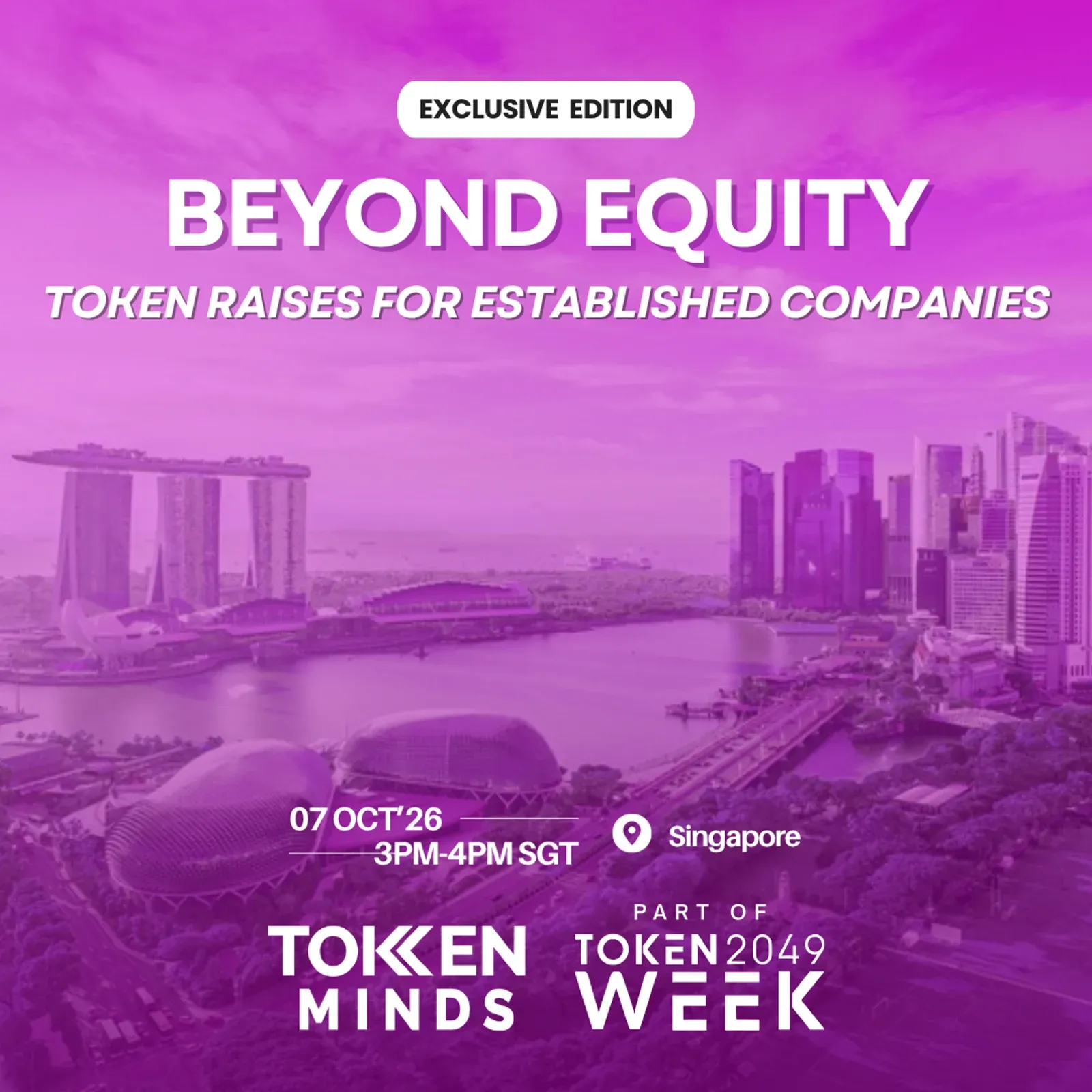 Beyond Equity: Token Raises for Established Companies | Token2049 Singapore