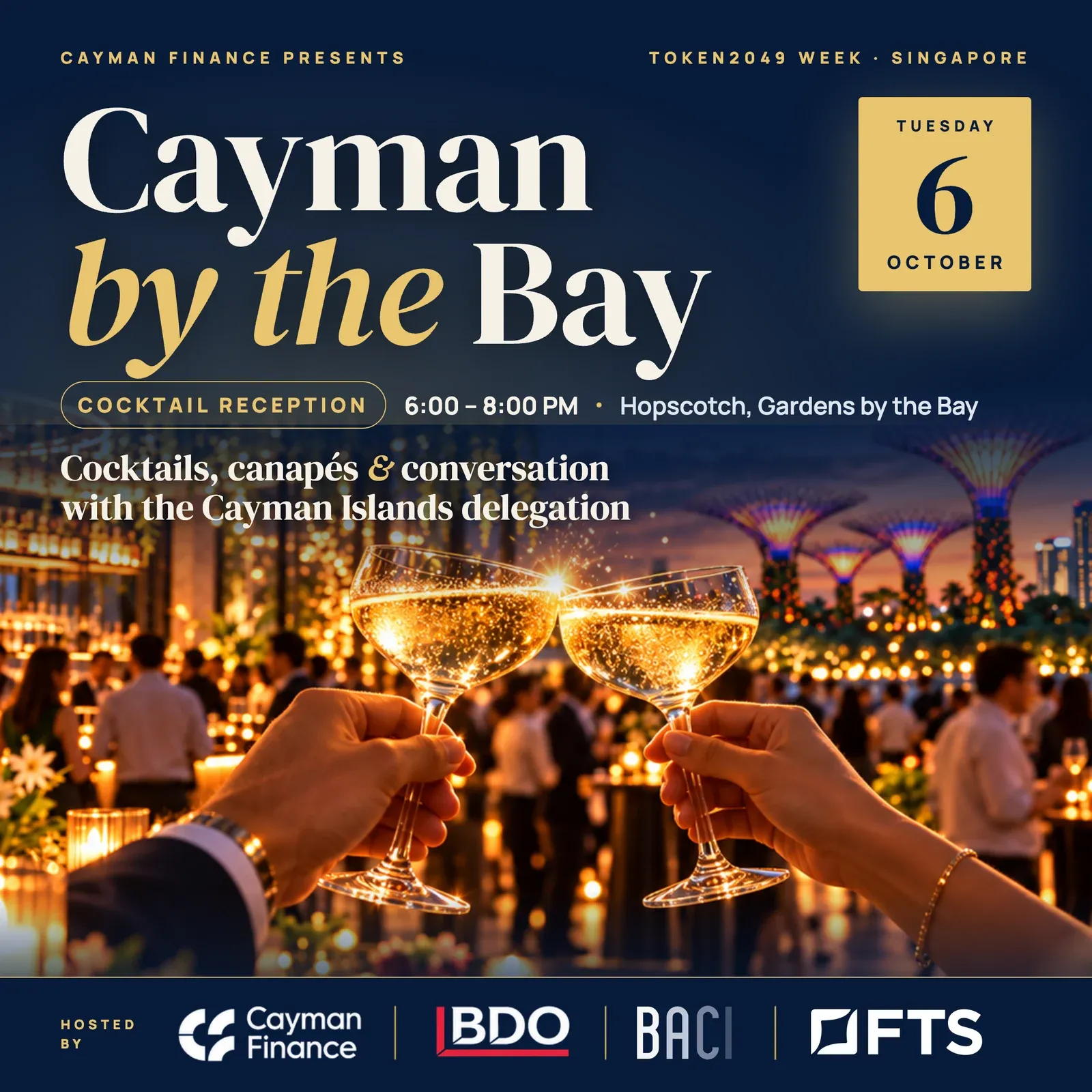 π°πΎ Cayman by the Bay: TOKEN2049 Cocktail Reception