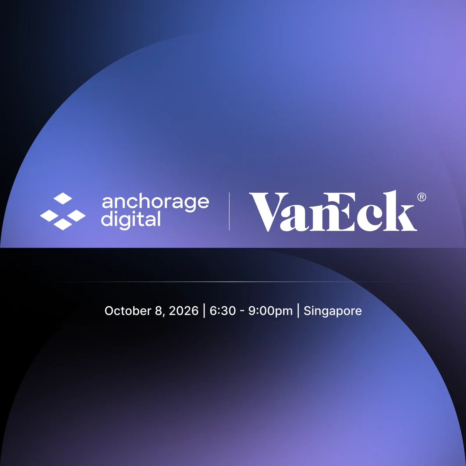 Anchorage Digital x VanEck VIP Dinner
