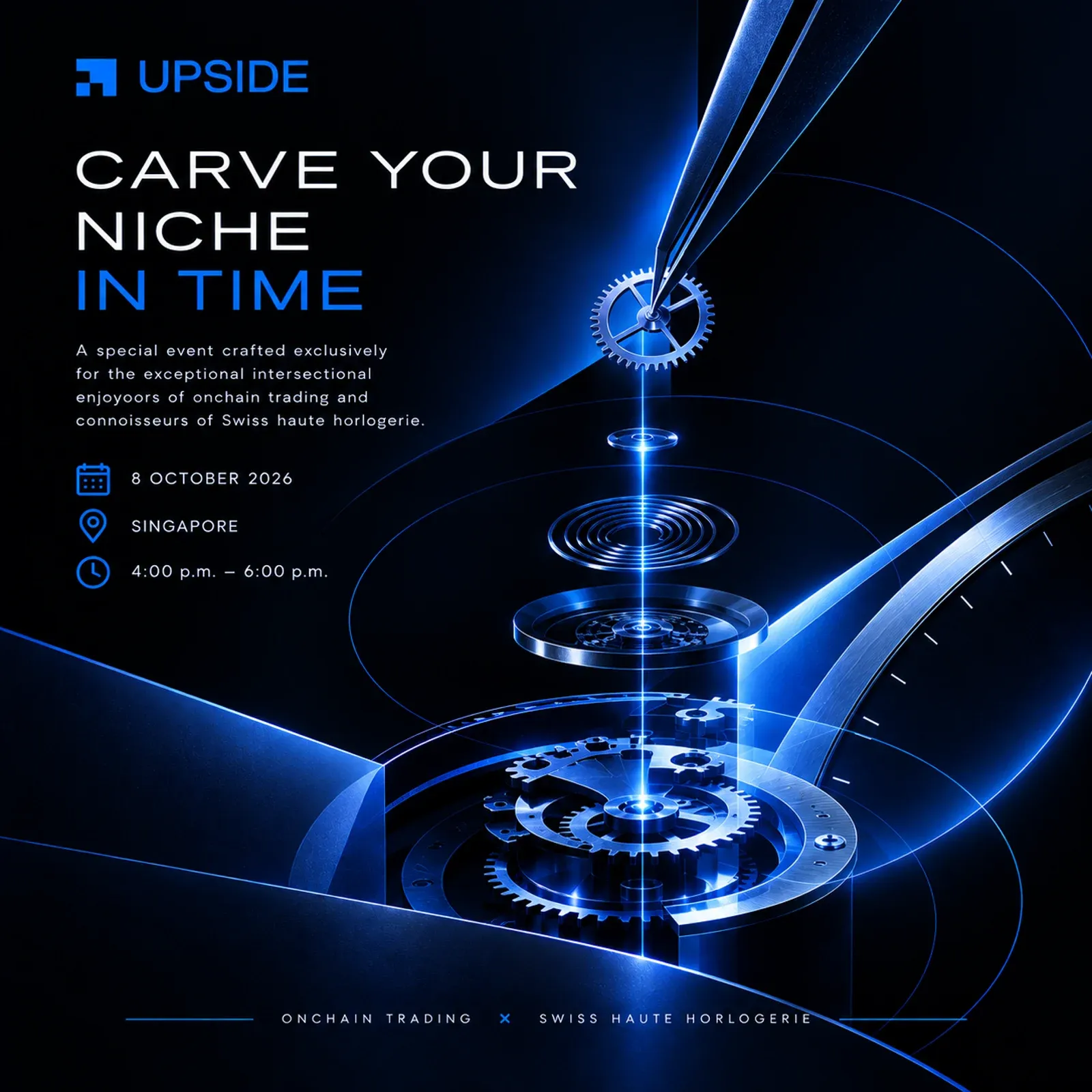 Upside Presents: Carve Your Niche in Time