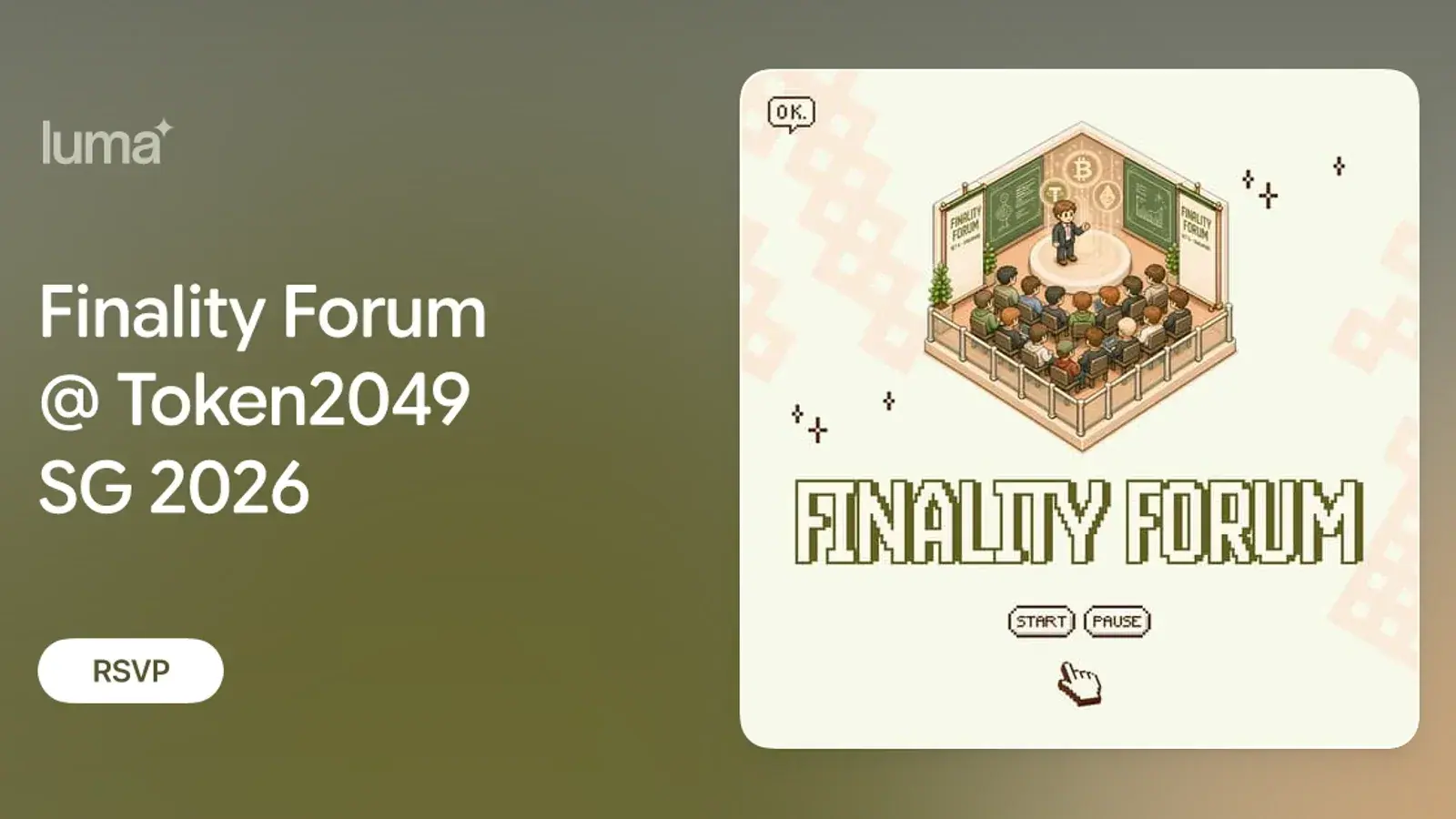 Finality Forum | Full-day conference on Institutional Digital Assets
