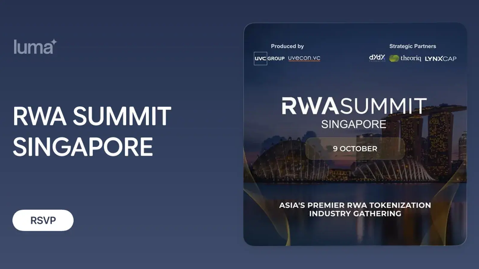 RWA SUMMIT SINGAPORE