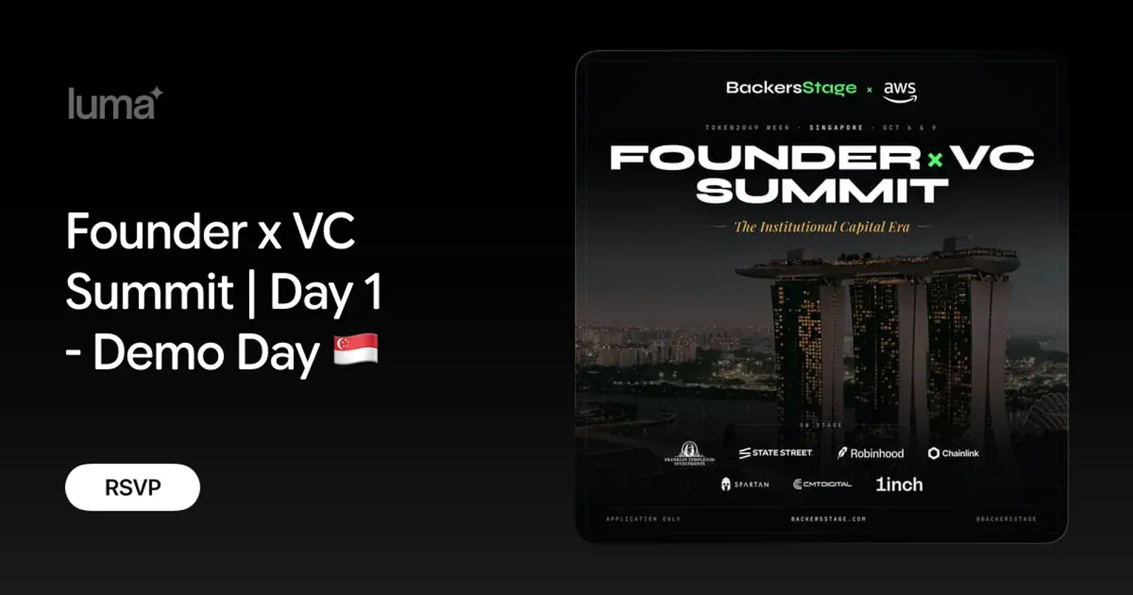 Founder x VC Summit | Day 1 - Demo Day πΈπ¬