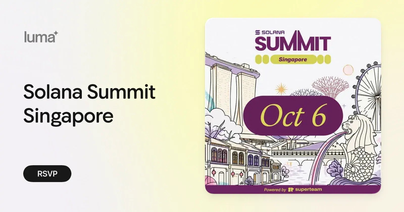Solana Summit Singapore