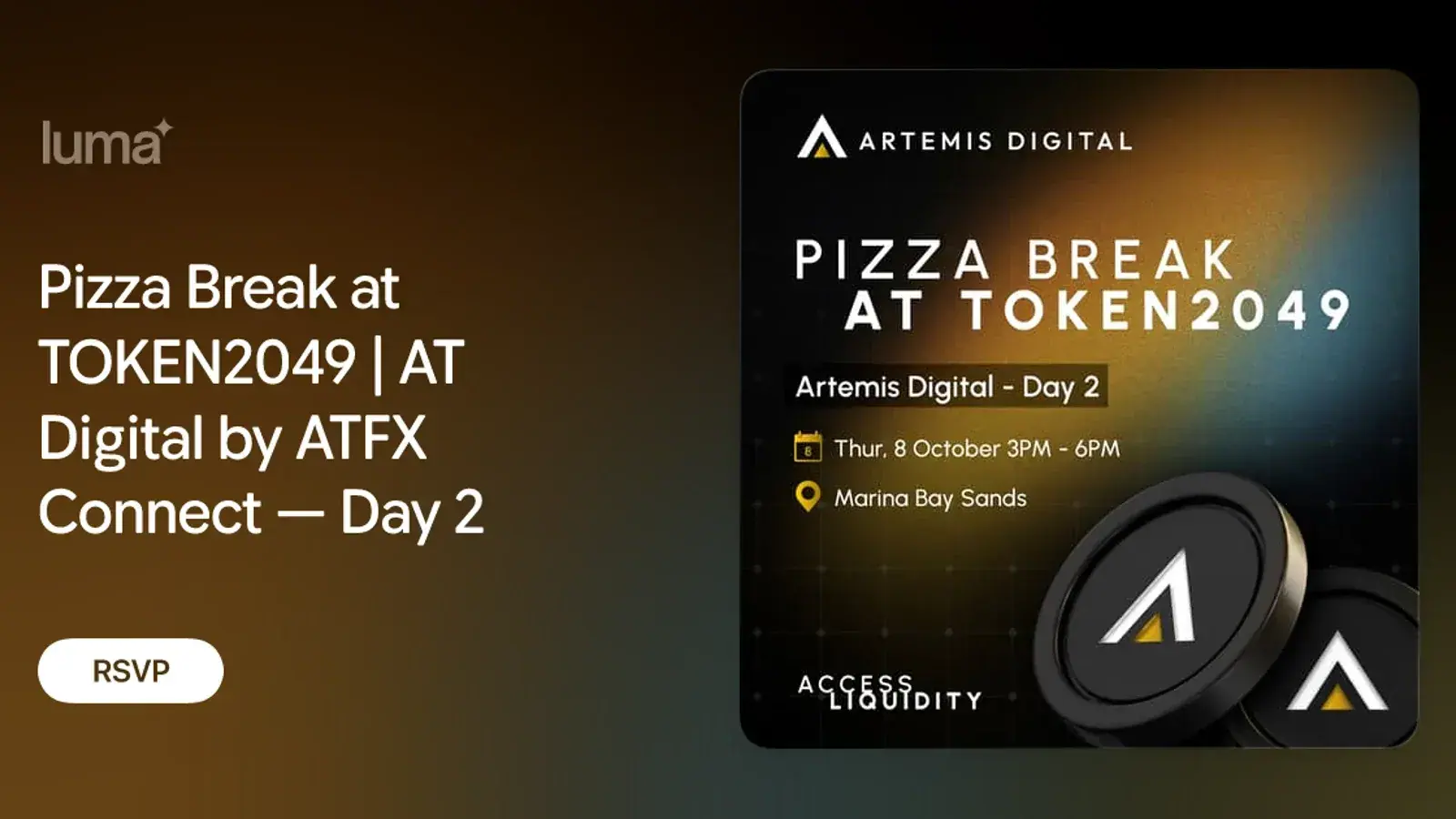Pizza Break | Artemis Digital - Day 2
