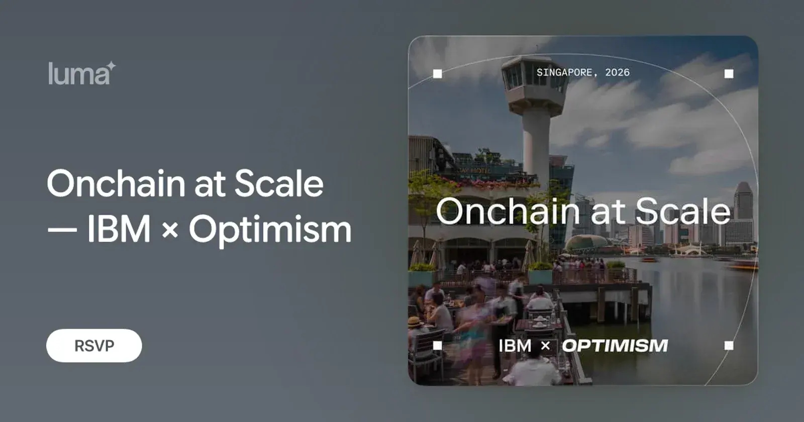 Onchain at Scale - IBM × Optimism