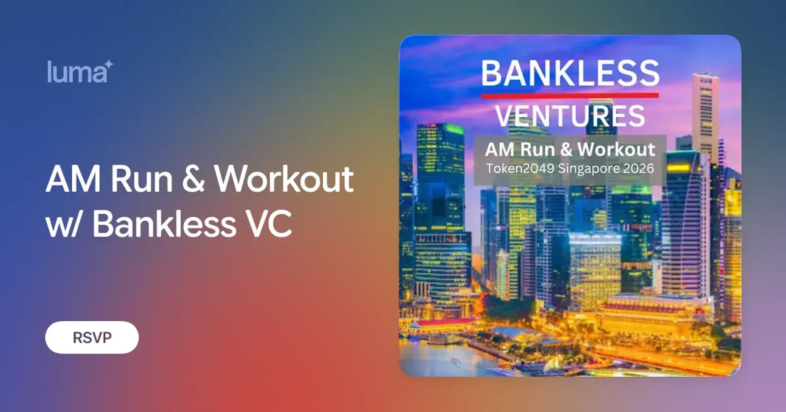 AM Run & Workout w/ Bankless VC