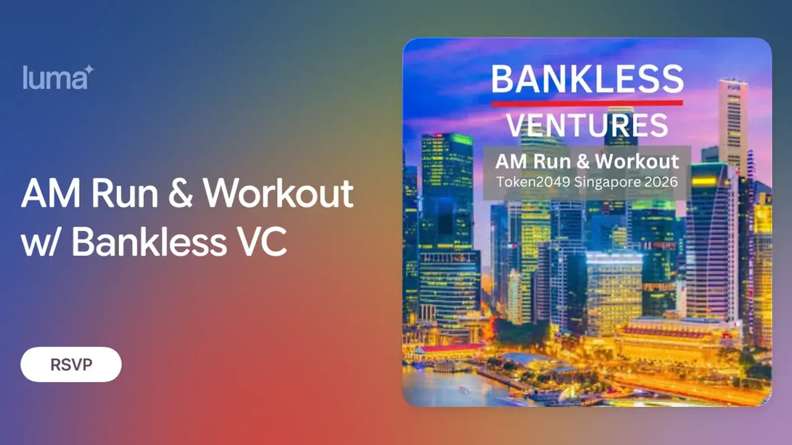 AM Run & Workout w/ Bankless VC