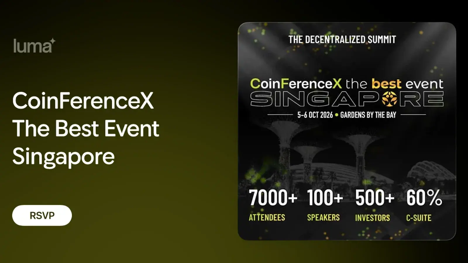 CoinFerenceX The Best Event Singapore - Day 1