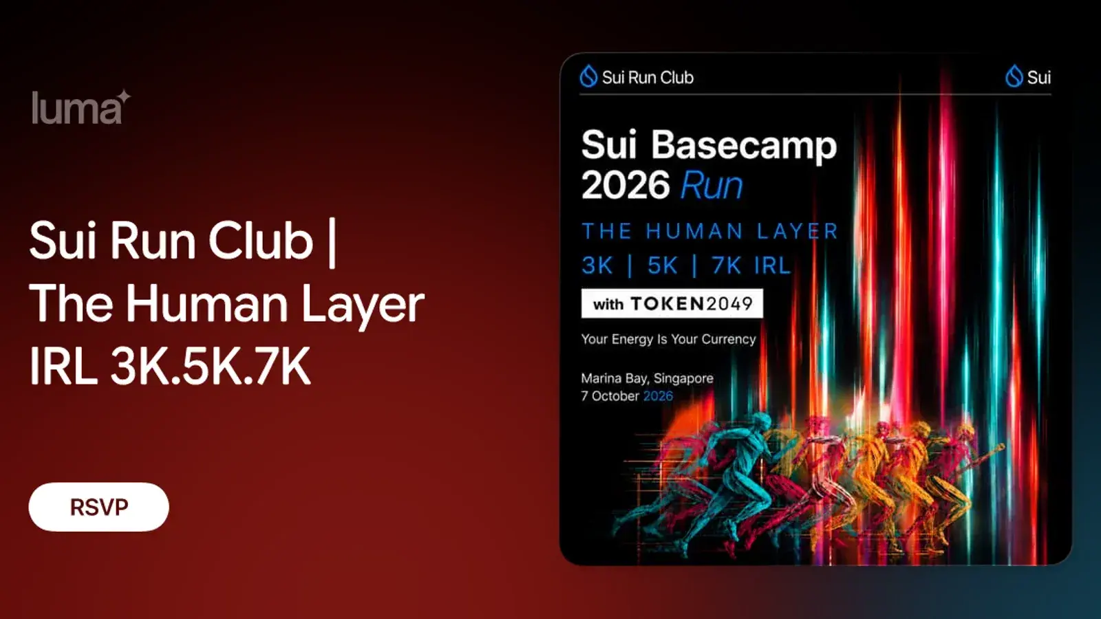 Sui Run Club | The Human Layer IRL 3K.5K.7K