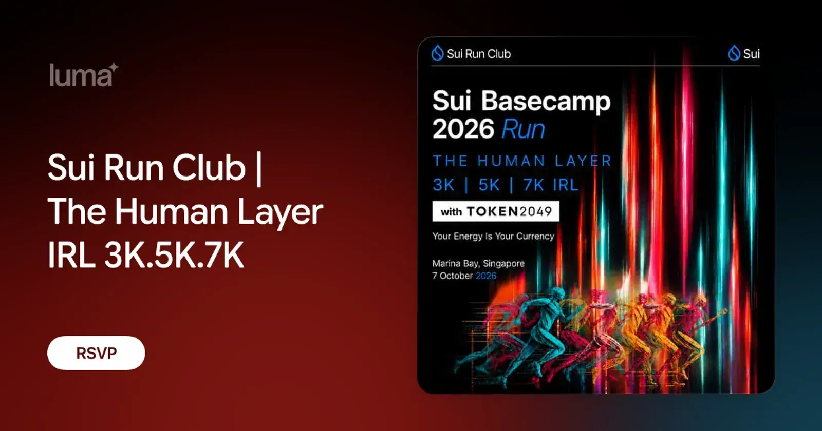 Sui Run Club | The Human Layer IRL 3K.5K.7K