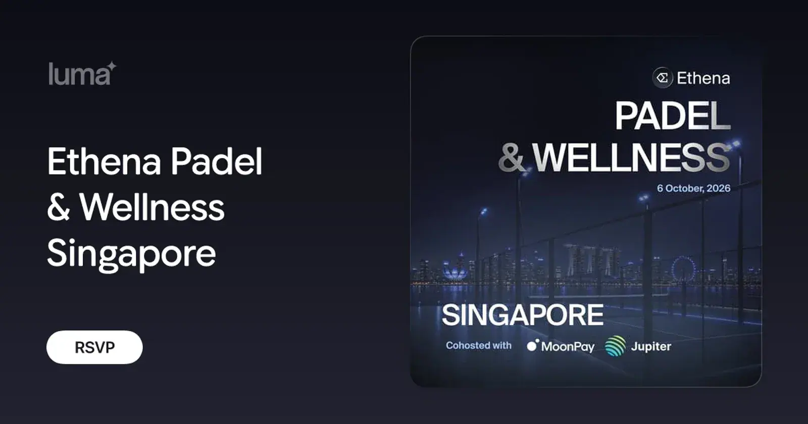 Ethena Padel & Wellness Singapore